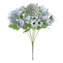 4Piece Artificial Flowers Real Touch Long Stem Wedding Bouquet Flowers