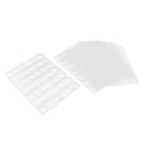 Clear Plastic Coin Pocket Page Protectors Coin Holders Storage Sheets (42-