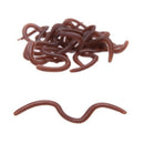 17pcs 10cm Soft Simulation Worms Artificial Fishing Lures Lifelike Tackle Bai Z3