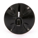20pcs Impact Pulley Shields Bait Clip with Carp Fishing Rig Sleeves Black