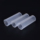 3Pcs 18650 Battery Tube Holder Plastic Case Adaptor For Flashlight Torch Lam JR