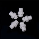 5X 1044 1/4'' Plastic Push Fit Tube 1/4'' Thread Male Connect RO Water FilterR^i