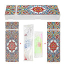 DIY Mandala Special Shaped Diamond Painting 2 Grids Stationery Storage Box