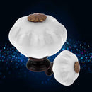 10X Pumpkin Ceramic Handles and Knobs Kitchen Cabinet  Furniture Pulls  2