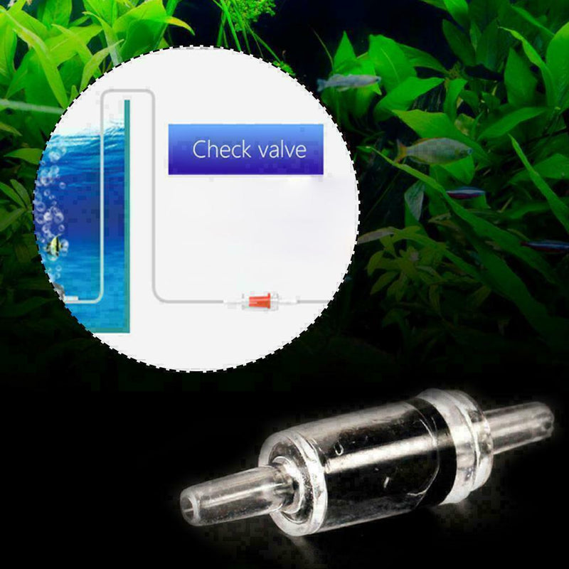 1Pc Aquarium One Way Check Valve Non-Return Fish Tank B4O8 Pump System Air Z3Y1