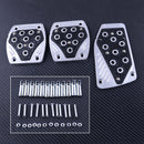 3pcs/Set Anti-Slip Gas Brake Clutch Pedals Pad Covers fit for Universal MT Cars
