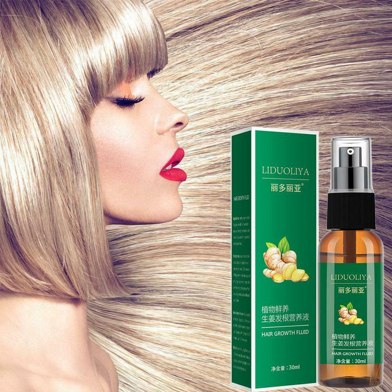 Ginger Germinal Serum Essence Oil Loss Treatement Growth Hair Regrow 30ml