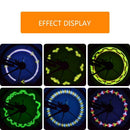 7 LED Valve Lamp Tire Wheel Signal Light Color Bike Waterproof Accessories