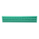 Hot Three Row 6/8/10mm Beads Silicone Mould Cake Decor Mold Sugarcraft new KJN