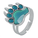 Creative Claw Shaped Mood  Women Men Emotion Color Changing Finger  Gift