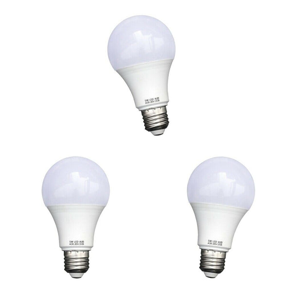 3pcs Sensor Light LED Bulb with Auto on/off Dusk till Dawn Light Porch Light