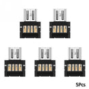 5PCS Micro USB Male to USB Female OTG Adapter Converter For Phone Tablet Mo Nw