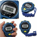 Digital LCD Handheld Electronic Stopwatch Chronograph Timer Counter Spor RQG