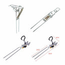 Automatic Double Springs Angle Pole Fish Pole Bracket Fish Rod Holder Support hg
