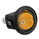 20pcs 12V LED Dot Light Car Auto Boat Round Rocker ON/OFF Toggle SPST  LCY