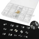 Silicone Screw On Push In Glasses Nose Pads Repair Tool Kit For Eyeglass Eyewear