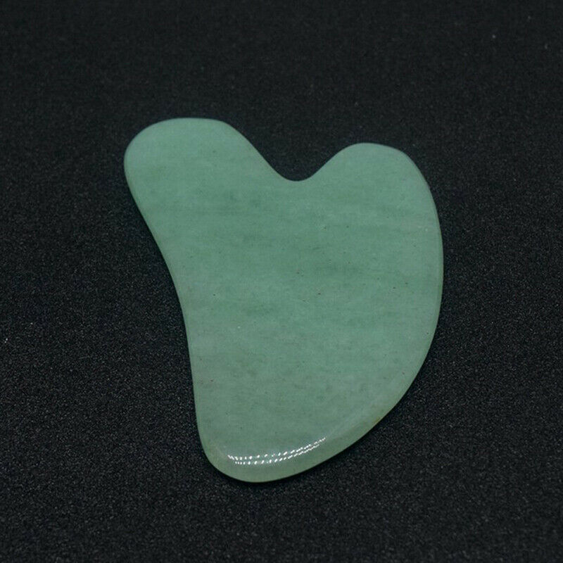 Green Aventurine Stone Scraper Massage Skincare Tool Body Care SPA Gua Sha SEAU