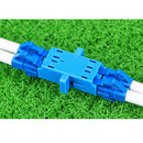 Fiber Optical Cable Adapter Flange Coupler LC-LC Duplex Singlemode  X2