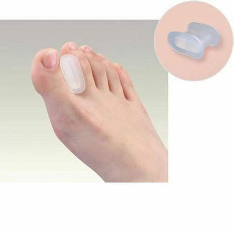 1 Pair Silicone Gel Toe Separator Spacer Relief Foot Bunion Pain For Mens Women