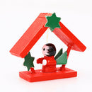 24pcs/box DIY Painted Christmas Tree Pendants Hanging Ornaments Kids Toys A