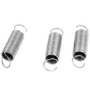 0.5x6x25mm Stainless Steel Dual Hook Small Tension Spring 24pcs