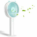 Mini Handheld Fan USB Personal Fan Battery Operated 3 Level Speed Silent De
