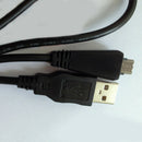 1PC USB Cable For CAMERA CyberShot DSC-HX9V DSC-TX10 W350 w/ Ferrite VMC-MD3