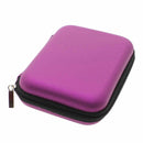 For 2.5" HDD Hard Drive & Ear Phone Hard Pouch Case Covers Protector Zipper Bag