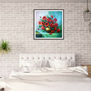 5D DIY Full Drill Diamond Painting Flower Embroidery Mosaic Craft Kit Decor