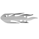 Flame Chrome Exhaust Muffler Pipe Heat Shield Cover Guard Chopper Cruiser