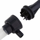 Aquarium Battery Syphon Operated Fish Tank Vacuum Gravel Water Filter Clean