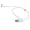 2x USB 2.0 to 4 PIN Magnetic Fast Charging Cable Charger For Watch
