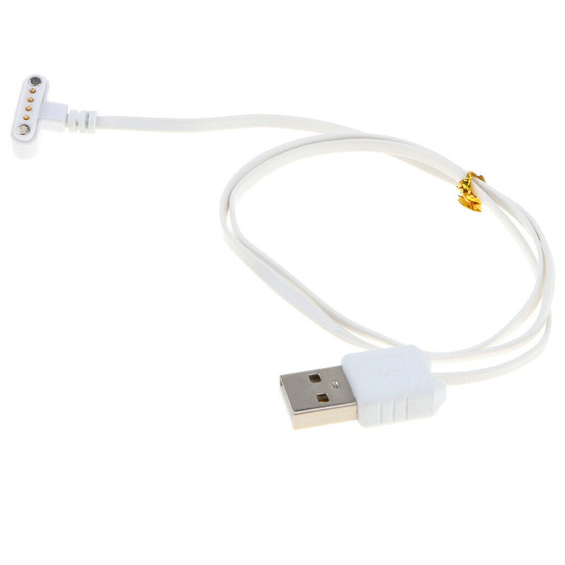 2x USB 2.0 to 4 PIN Magnetic Fast Charging Cable Charger For Watch