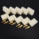6.3mm 8pin automotive electrical wire connector male female cabl terminal plugOZ