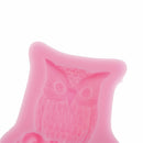 New Arrival Owl shape fondant mold cake decoration tools soap candle moulds ^