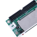 40Pin CF compact flash card to 3.5 IDE converter adapter PCI bracket back pane3c