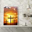 5D DIY Full Drill Diamond Painting Cross Embroidery Mosaic Craft Kits Decor