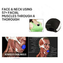 Jawline Exercise Fitness Ball Double Chin Reducer Face Lift Chiseled black