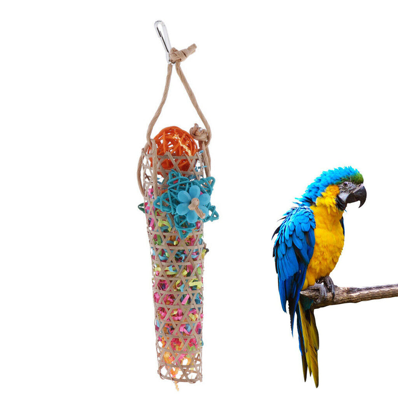 Bird Chewing Toys for Small Medium Large Parrots and Birds Like Amazon,African