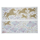 Cartoon Unicorns cloud Horse Wall Stickers for Girls Bedroom Decor Animal_Dec 3C