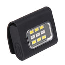 Magnetic COB LED Hat Clip Light USB Charging Lighting Headlamp with Mangnet