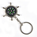 1pc Camping Hiking Compasses Outdoor Travel Portable Alloy Navigation Keychai@