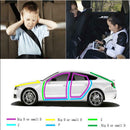 10M P-shape Car Door Edge Rubber Seal Strip Weatherstrip Seals Hollow Strip NUK