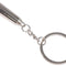 Simulation microphone keychain creative gift personalized car bag pendantB Ew