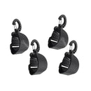 4 Pieces Kayak Paddle Clips Canoe Boat Holder Strap No-Drilling Retainer