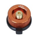 Outdoor Gas Bottle Adaptor Transfer Nozzle Connector Camping Picnic Stove