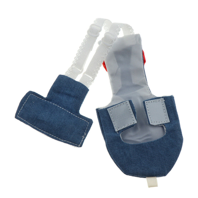 3pcs/set Parrot Diaper Reusable Nappies Flight Suit for Small to Large Birds