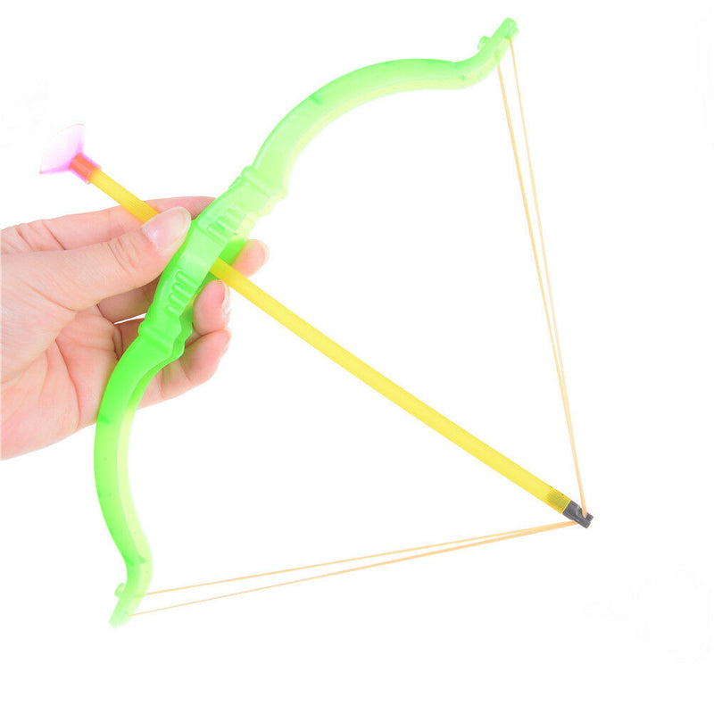 Plastic Soft Slingshot Arrow Set Kids Children  Educational Outdoor Toys Gifts3C