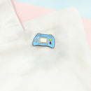 Game Machine Pins Cartoon Lapel Shirt Brooch Kids Jewelry Gift (Style 4) A