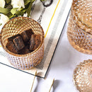 600Ml Crystal Glass Storage Jars Sugar Chocolate Cans Diamond Candy Box Cot